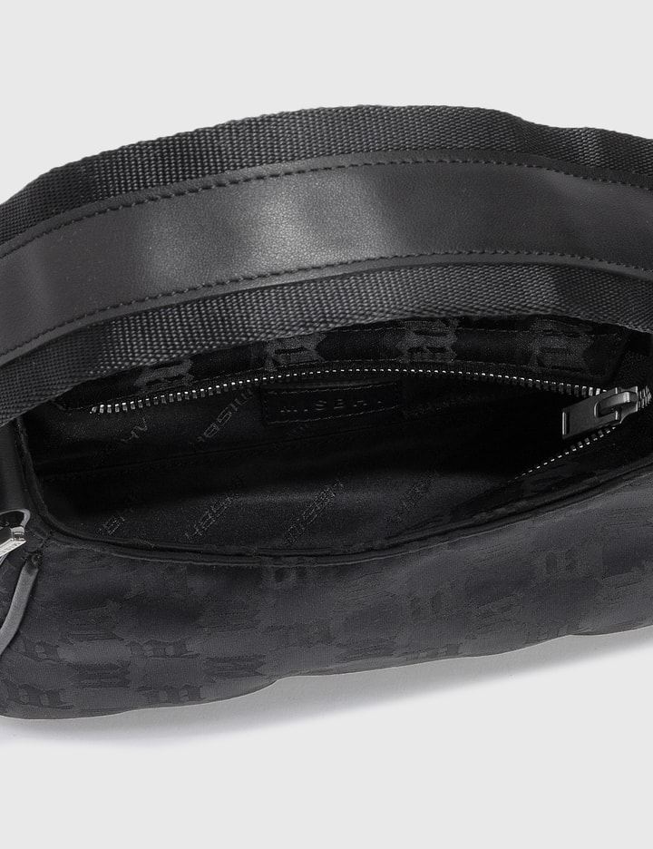 MISBHV Monogrammed Duffel Bag in Black