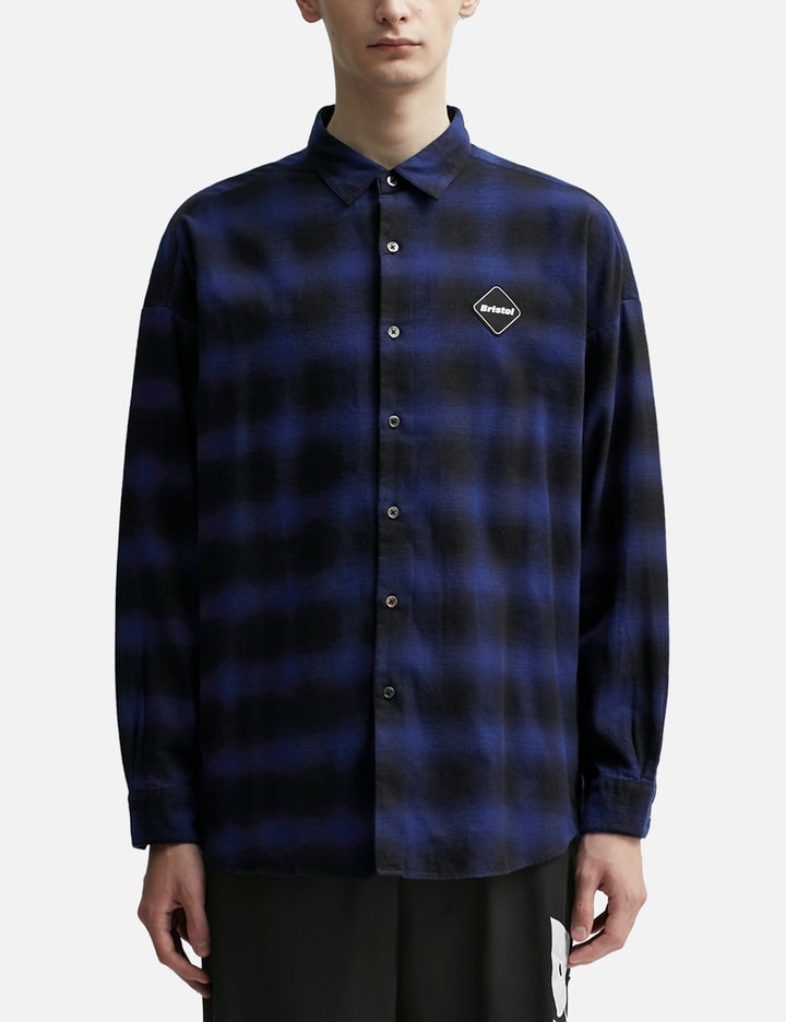 Flannel Big Logo Baggy Shirt Placeholder Image