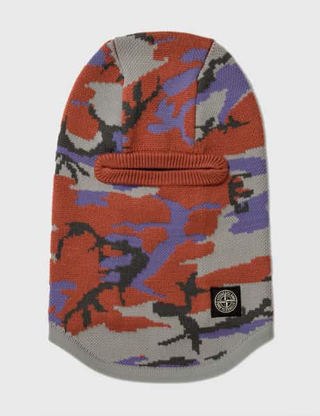 Stone Island Heritage Camo Balaclava HBX