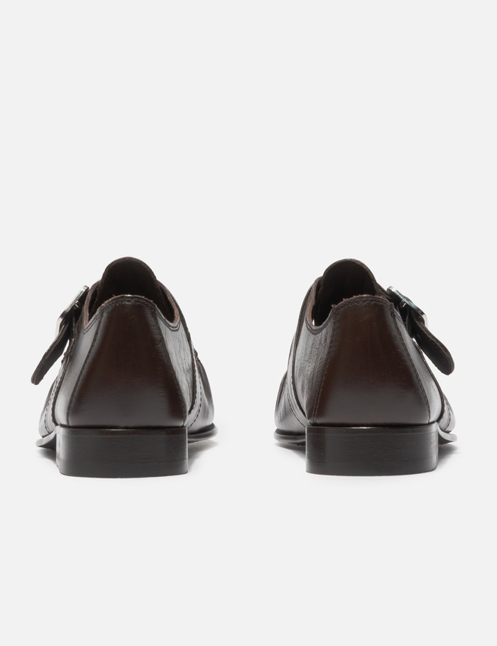 Marni Eel-Effect Leather Wallabee Shoe
