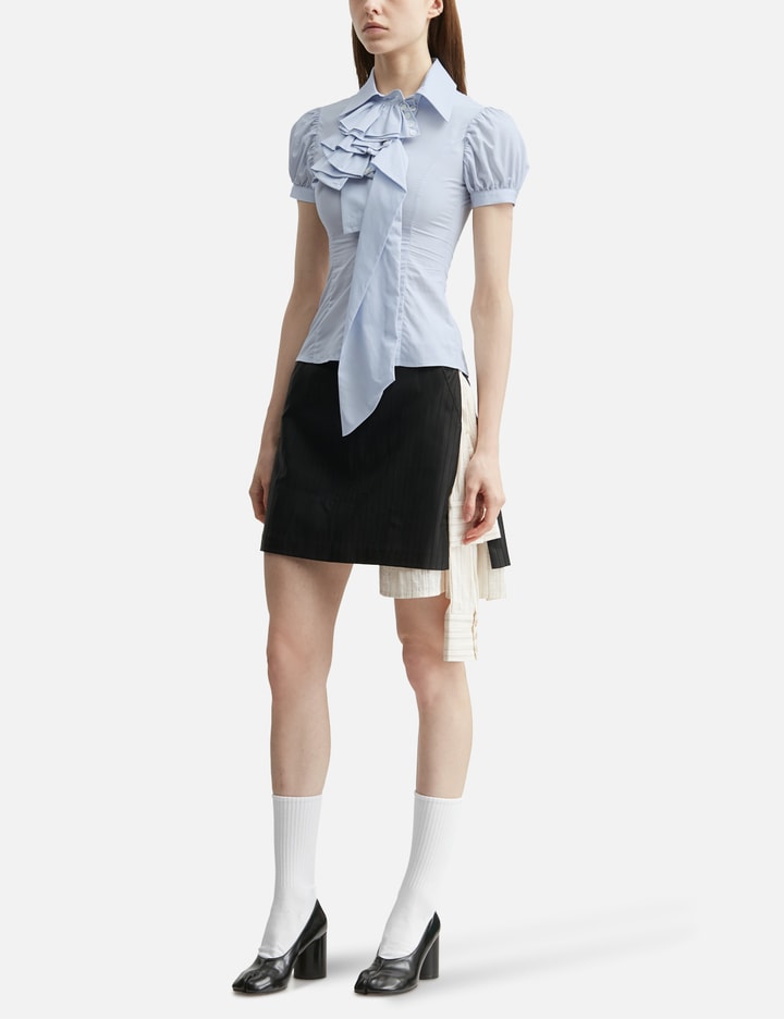 GRACE ELWOOD Cuffs Ruffle Shirt