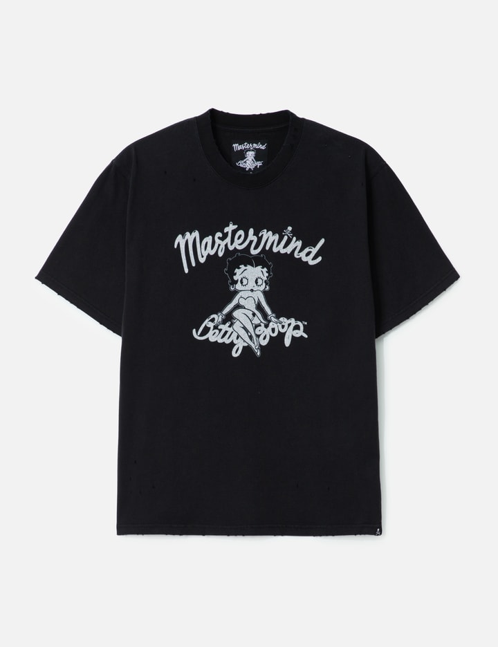 Mastermind World x X Betty Boop Damaged Short Sleeve T-shirt Placeholder Image