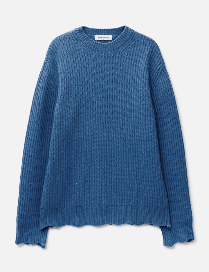Andersson Bell Distressed Hem Knit Jumper