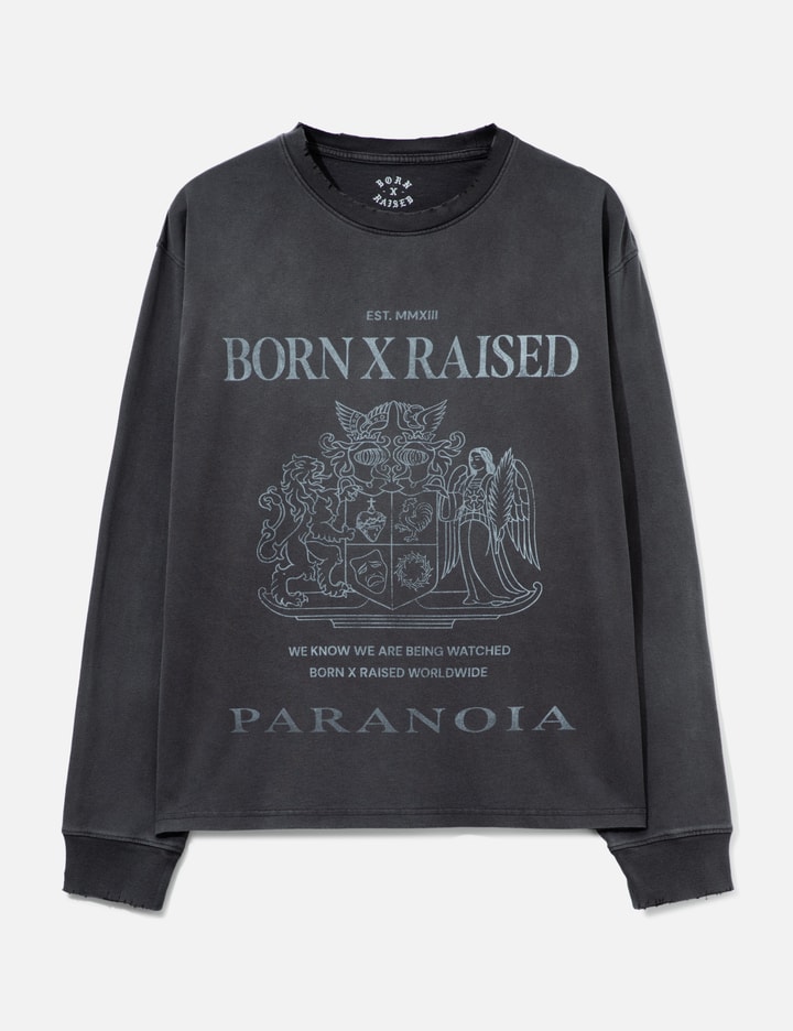 Born x Raised Paranoia Crest Longsleeve