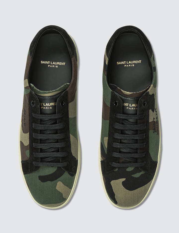 Court Classic SL/06 Embroidered Camouflage-Print Canvas Sneaker Placeholder Image