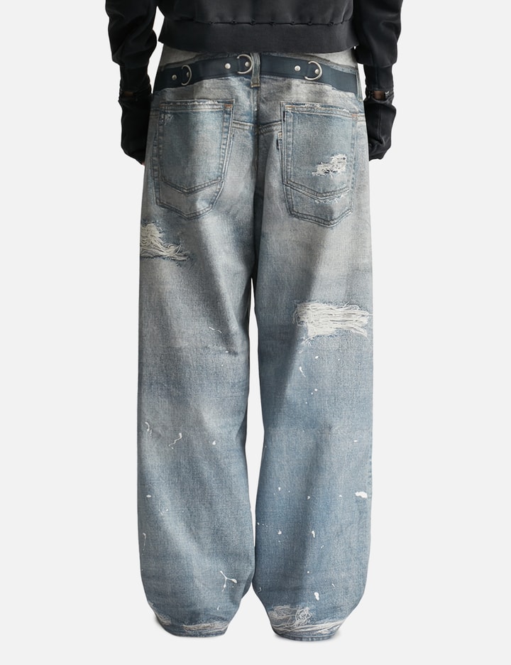 TROMPE-L'ŒIL DENIM PANTS Placeholder Image