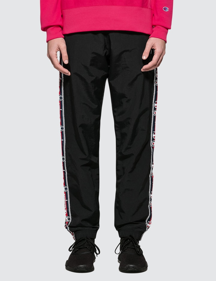 Side Taped Track Pants With Elastic Cuff Placeholder Image