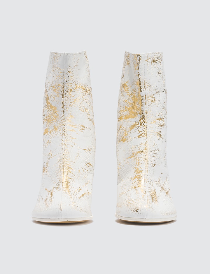 Crushed Heel Leather Boots Placeholder Image