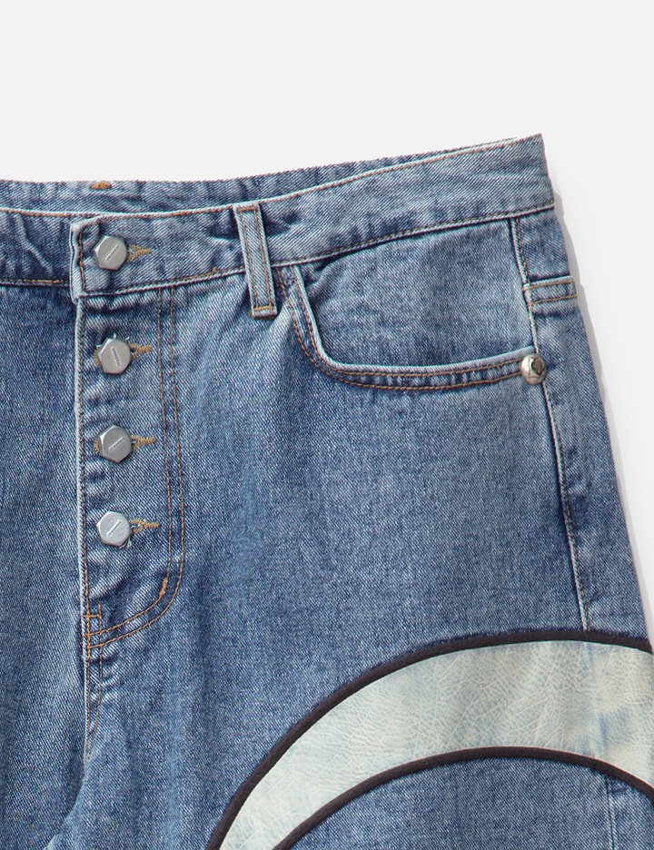 Leather Patch Jeans Placeholder Image
