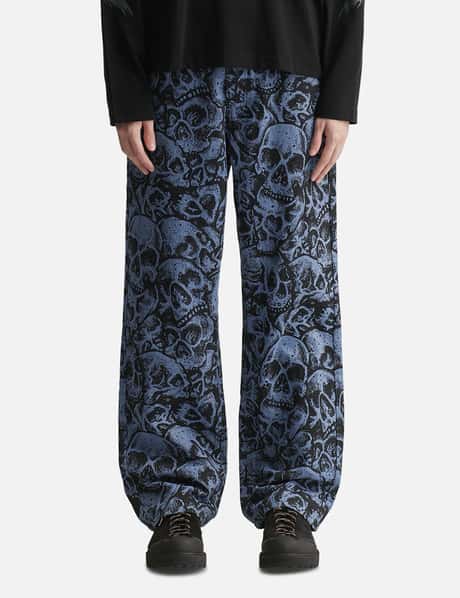 Skulls Denim Pant view 10
