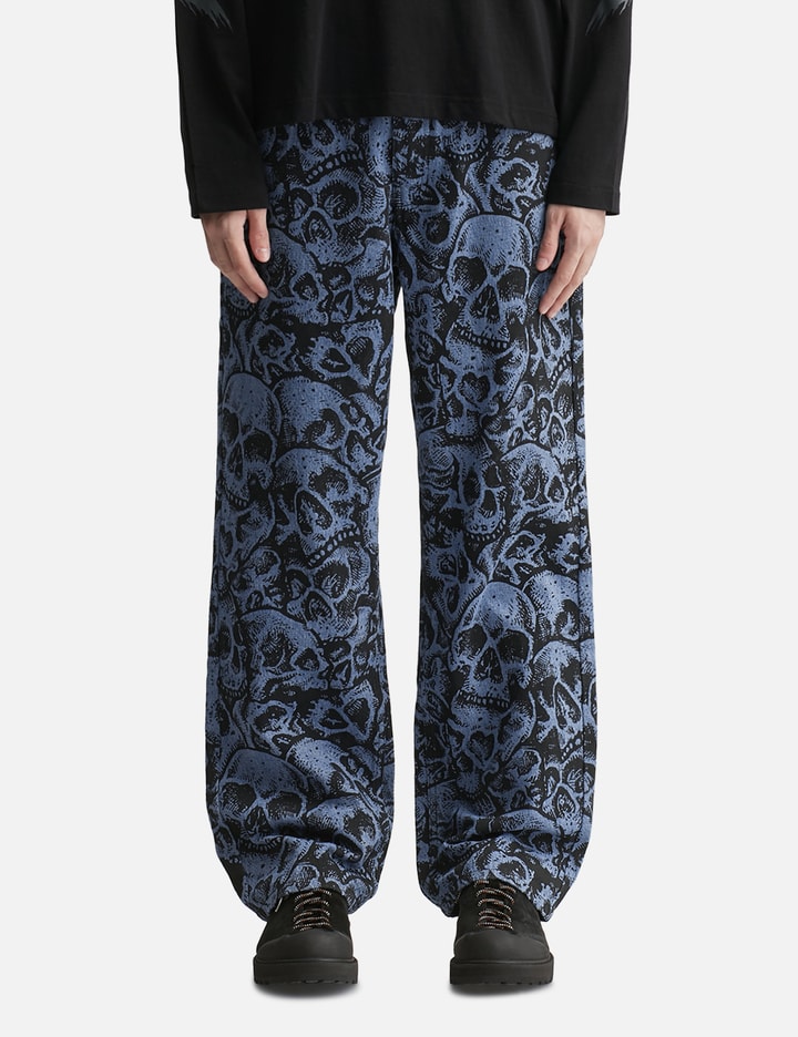 Skulls Denim Pant Placeholder Image