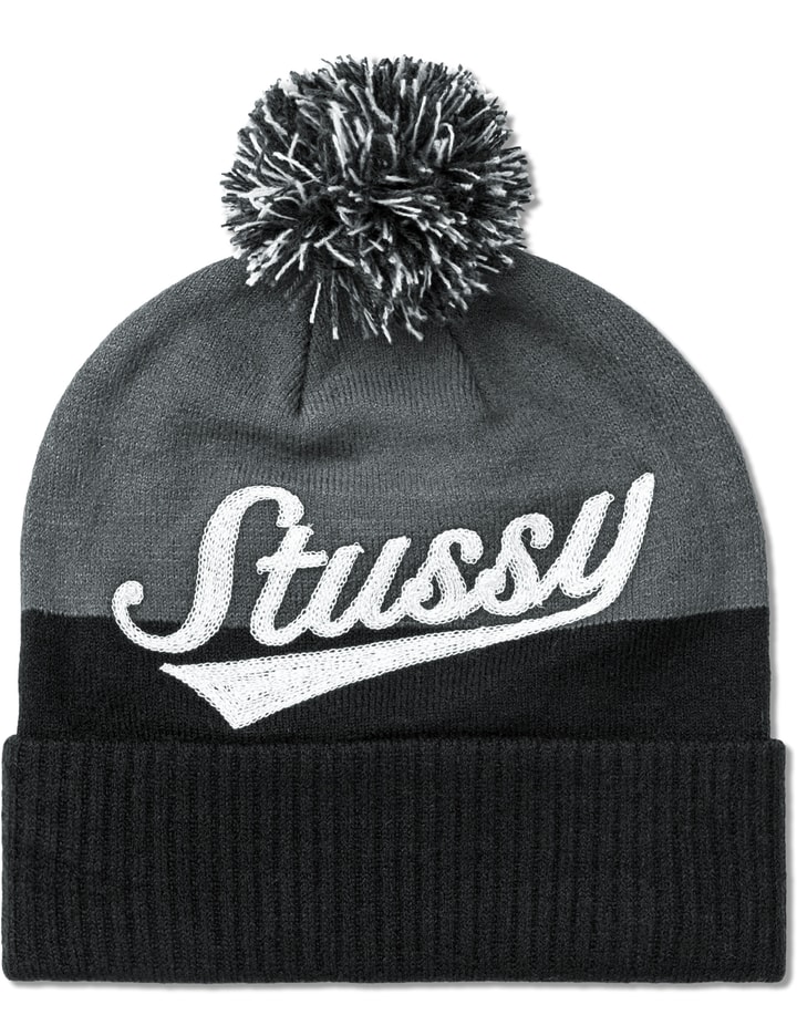 Black Script Pom Beanie Placeholder Image