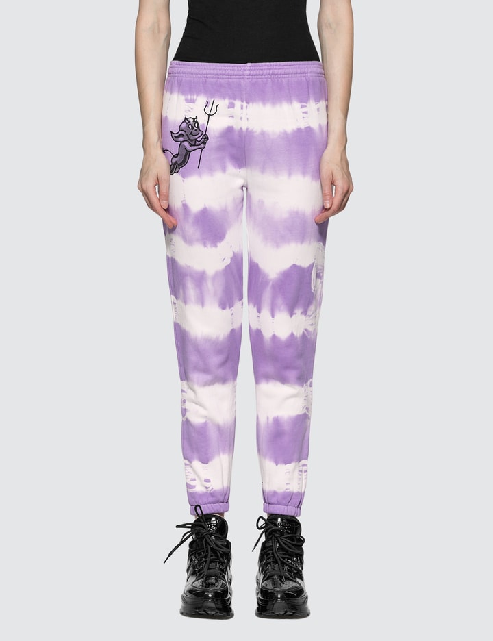 Cherub Devil Tie Dye Jogger Pants Placeholder Image