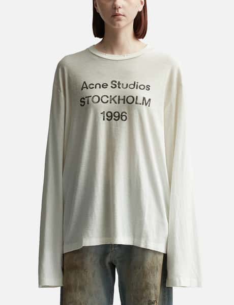 Acne Studios Logo Long Sleeve T-shirt