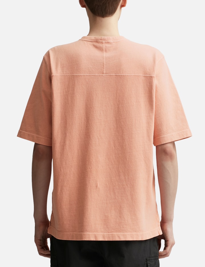 Shop Stone Island T-shirt Ss In Orange