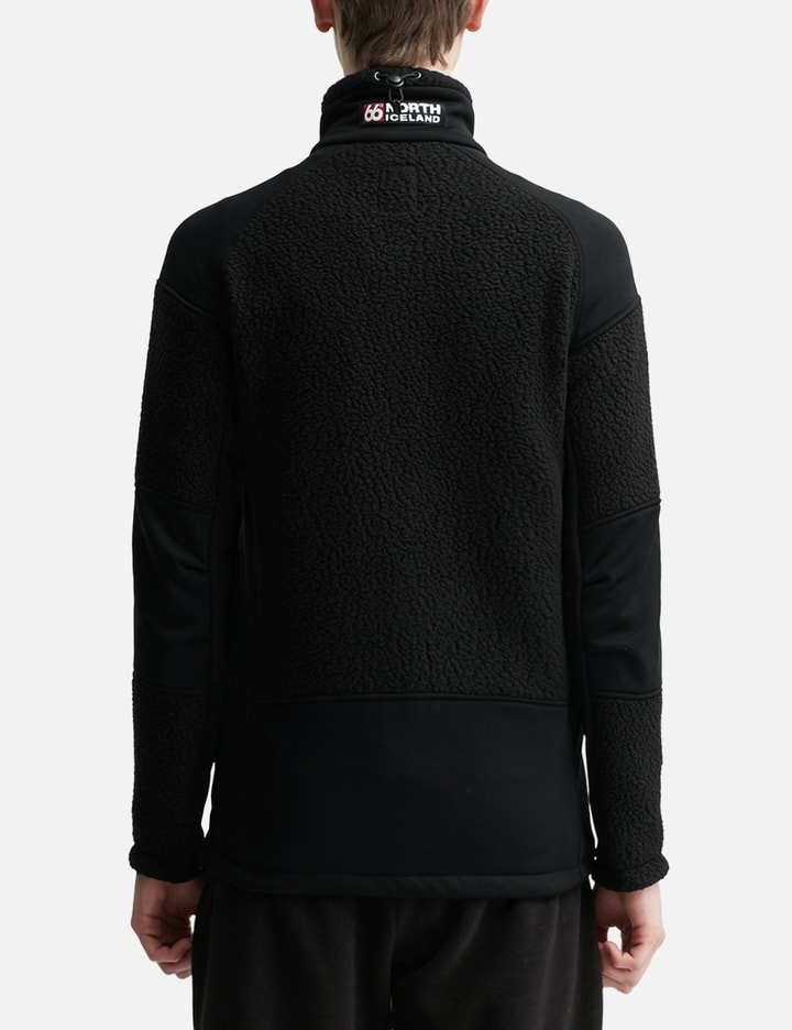 66°north Tindur Shearling Jacket In Black