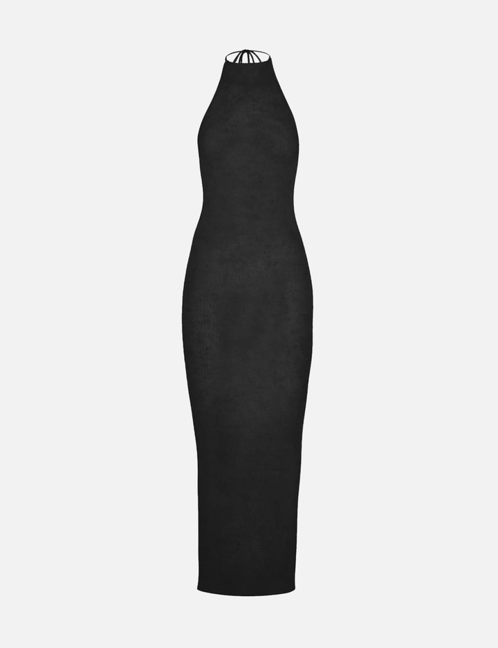 prix workshop black dress PRIX Workshop - Knight Dress Long