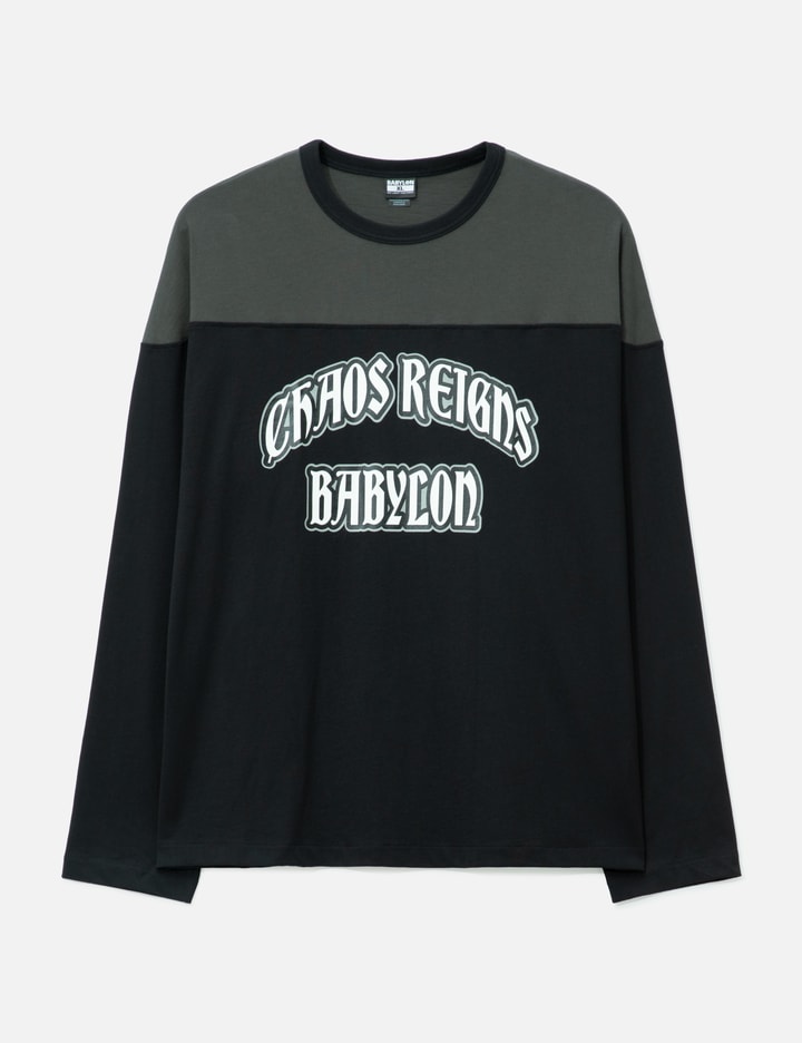 Babylon Long Sleeve Football Tee
