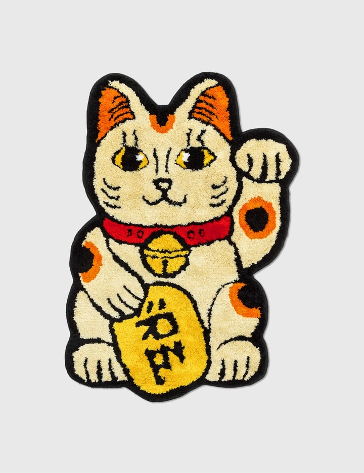 Small Lucky Cat Mascot Rug Placeholder Image