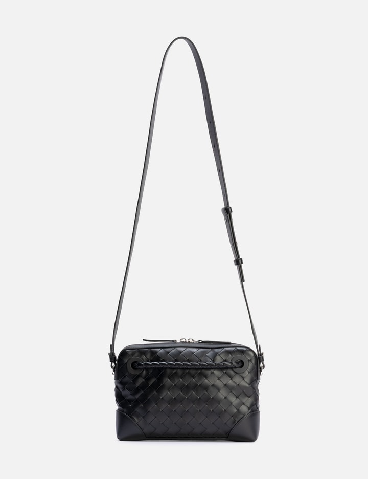 Bottega Veneta Andiamo Zipped Messenger