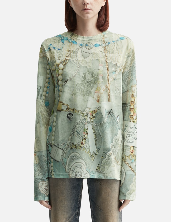 Long Sleeve Print T-shirt Placeholder Image