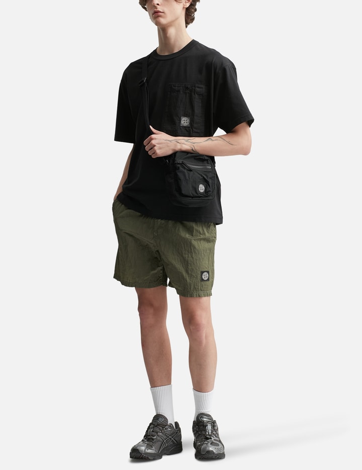 Coated Nylon Metal In Econyl® Pouch Bag Placeholder Image