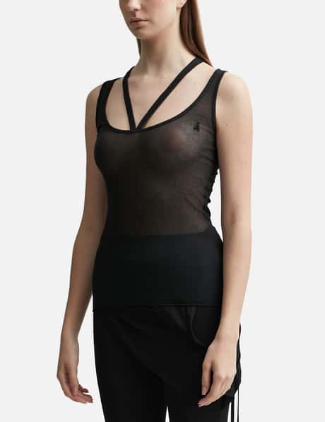 Cotton Ribbed Jersey Tank Top view 7