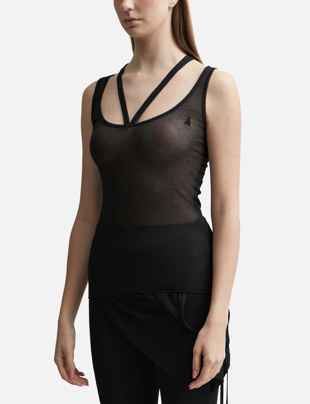 Cotton Ribbed Jersey Tank Top view 14