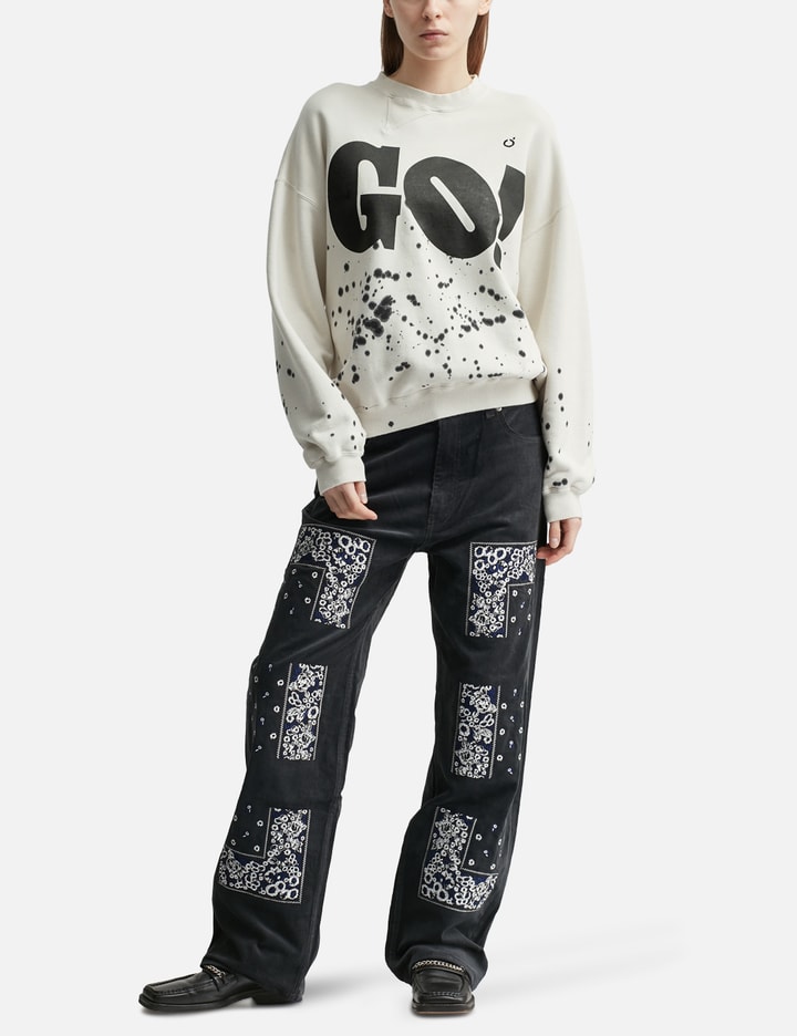 NÒMARHYTHM TEXTILE Hand Dye Twist Sweat