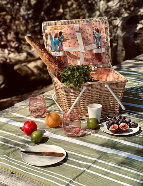 SUNNYLIFE Beach & Picnic Blanket Olive & Neon Pomelo SUNNYLIFE Beach & Picnic Blanket Olive & Neon Pomelo