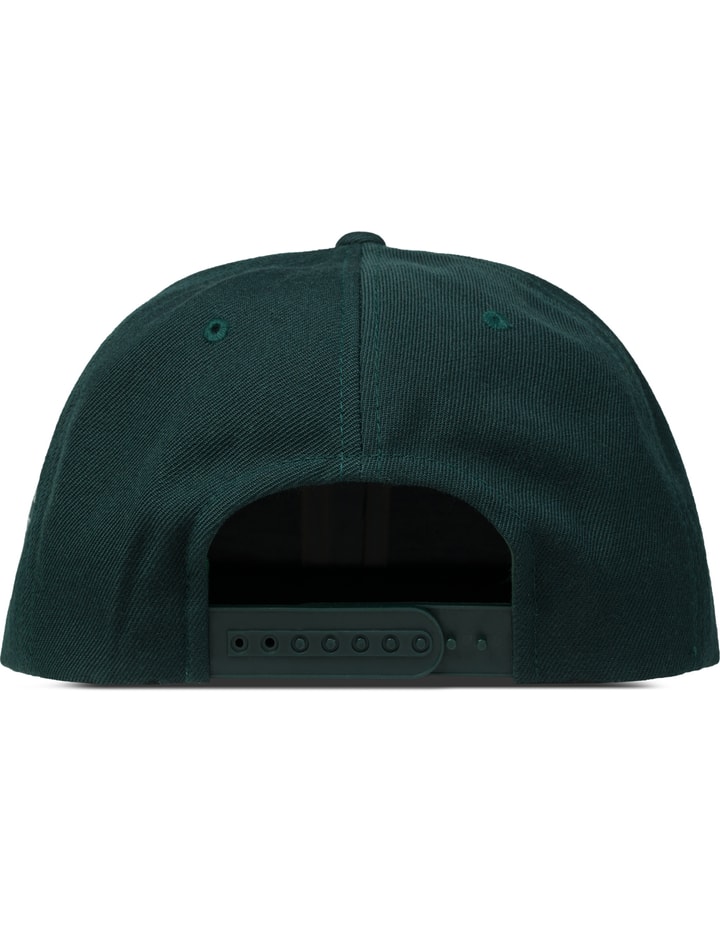 Dark Green D League Baseball Cap Placeholder Image