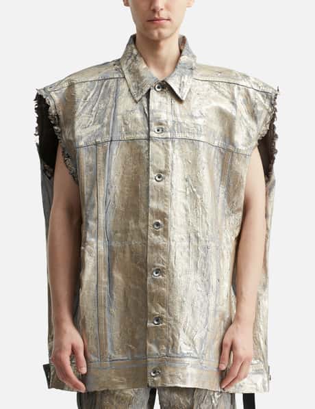 Hollywood Sleeveless Jumbo Worker Jacket view 10