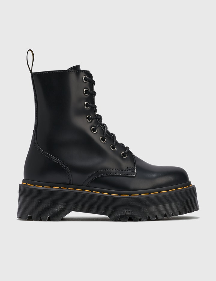 Jadon Smooth Leather Platform Boots Placeholder Image