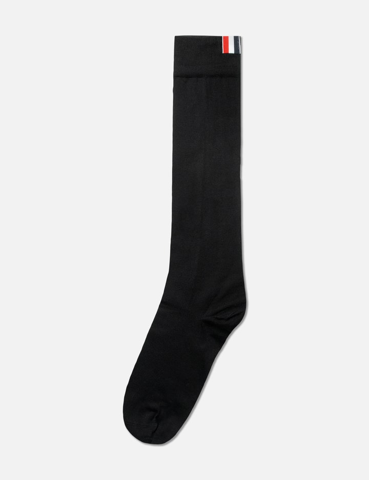 Shop Thom Browne 4 Bar Socks In Black