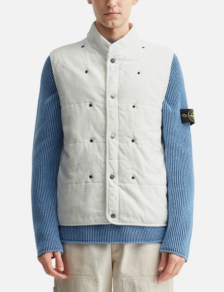 Natural Cotton Gabardine_stone Island Raw Beauty Short Parka Placeholder Image