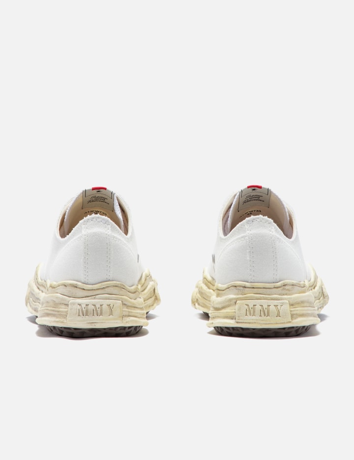 Miharayasuhiro Original Sole Garment Dyed Canvas Low-top Sneaker In White