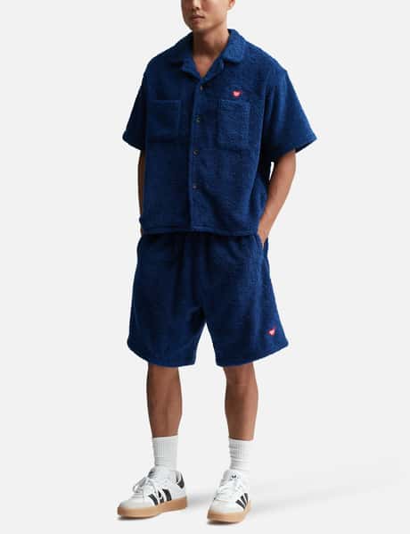 Human Made - PILE ALOHA SHIRT | HBX - Globally Curated Fashion and 