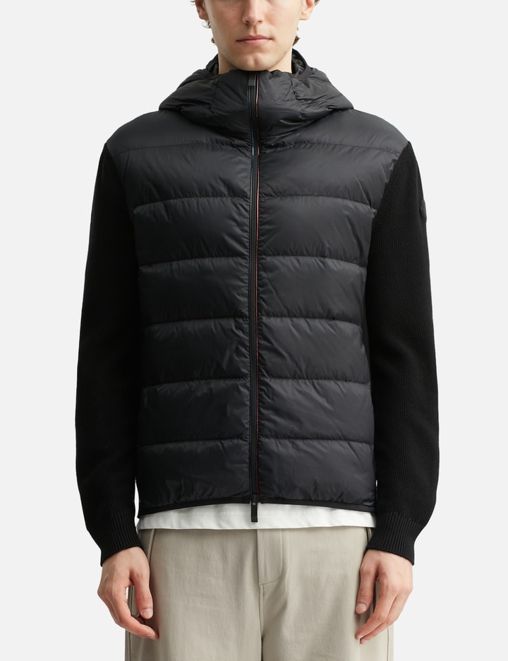 Padded Cotton Zip-Up Hoodie Placeholder Image