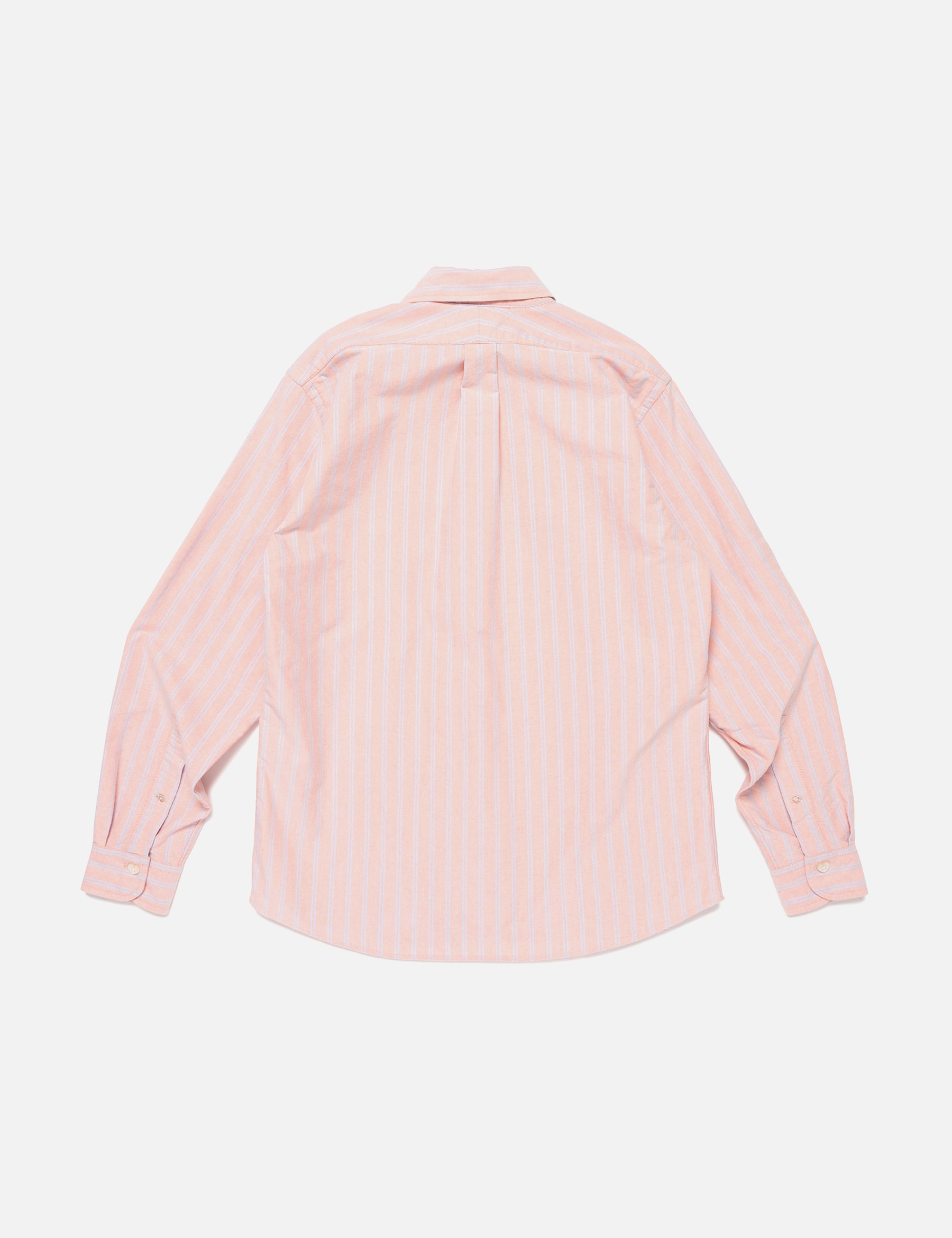 Striped Oxford Button Down Shirt view 8