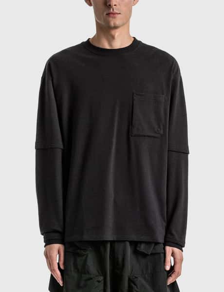 GOOPiMADE - “Archetype-01” 3D Long Sleeve Pocket T-shirt | HBX 