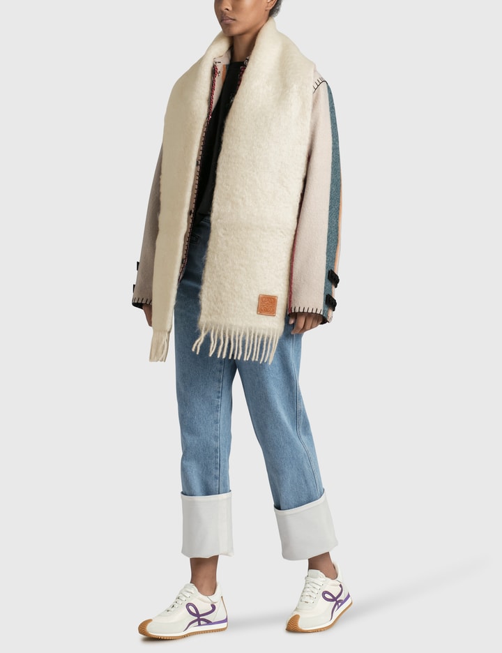 Mohair And Wool Blend Scarf Placeholder Image