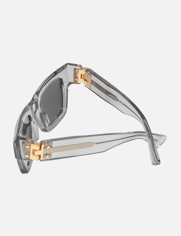 Bottega Veneta Hinge Acetate Square Sunglasses In Purple