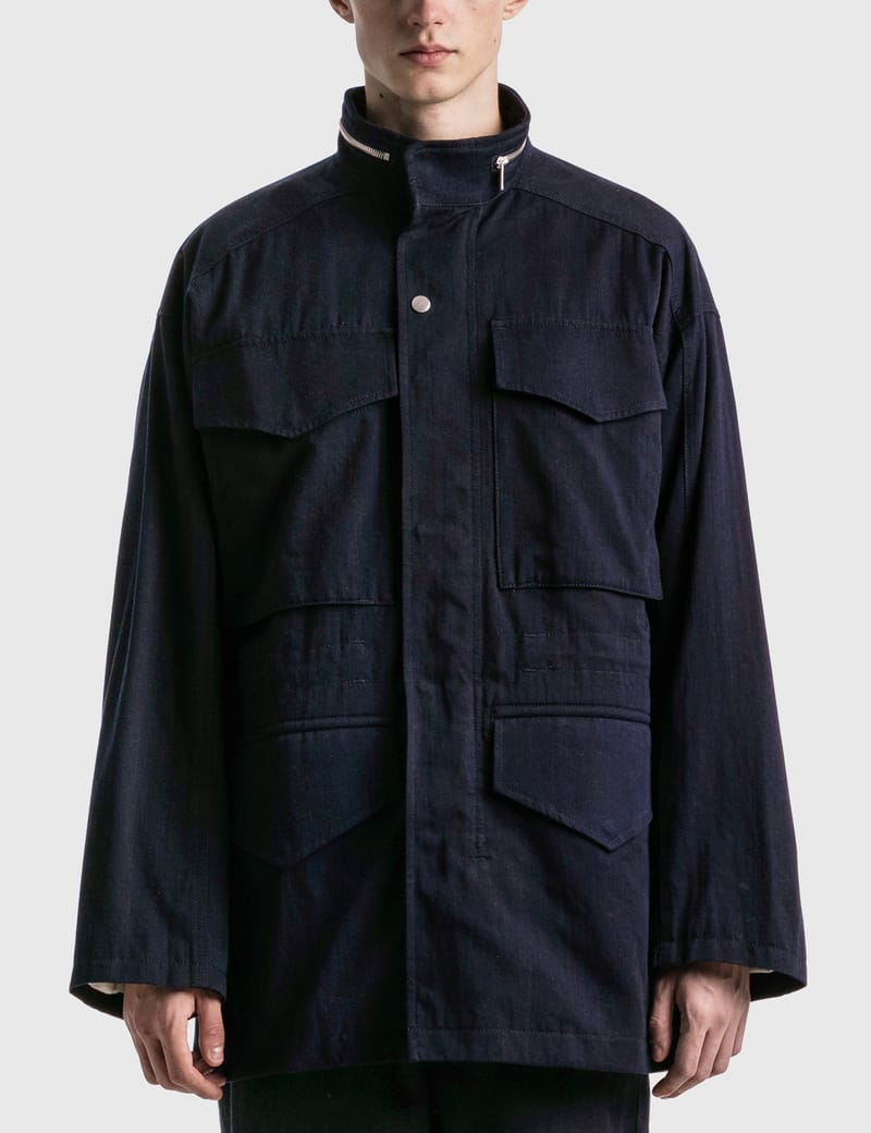Jil Sander - Denim Field Jacket | HBX 