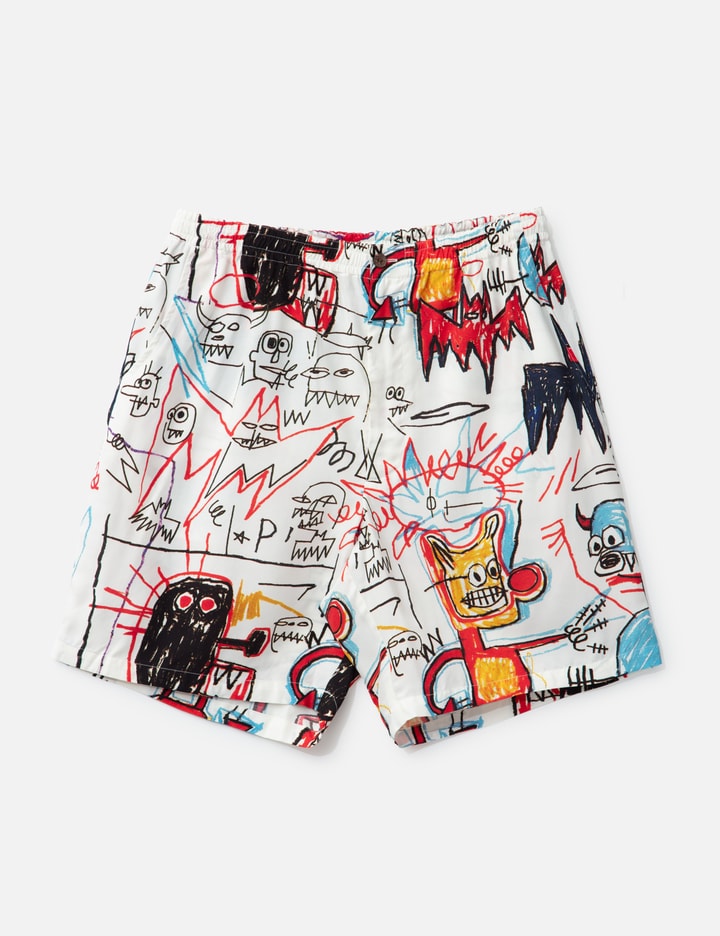 Jean-Michel Basquiat Hawaiian Shorts ( Type-3 ) Placeholder Image