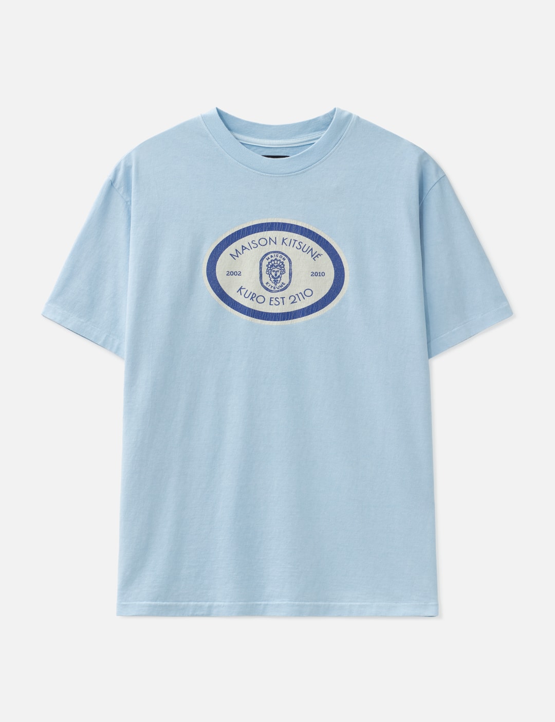 Kitsuné X Kuro Grand Est. Vintage Wash Tee view 7