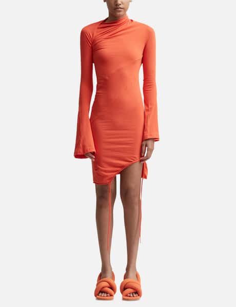 Ottolinger - Twisted Longsleeve Mini Dress | HBX Ottolinger - Twisted Longsleeve Mini Dress | HBX