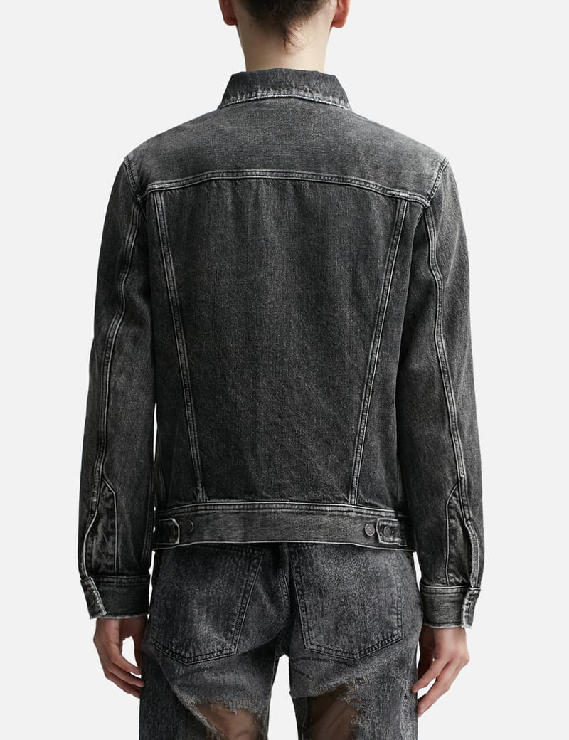 Doodle Loose Denim Jacket Men | Black denim jacket outfit, Distressed denim  jacket mens, Black denim jacket
