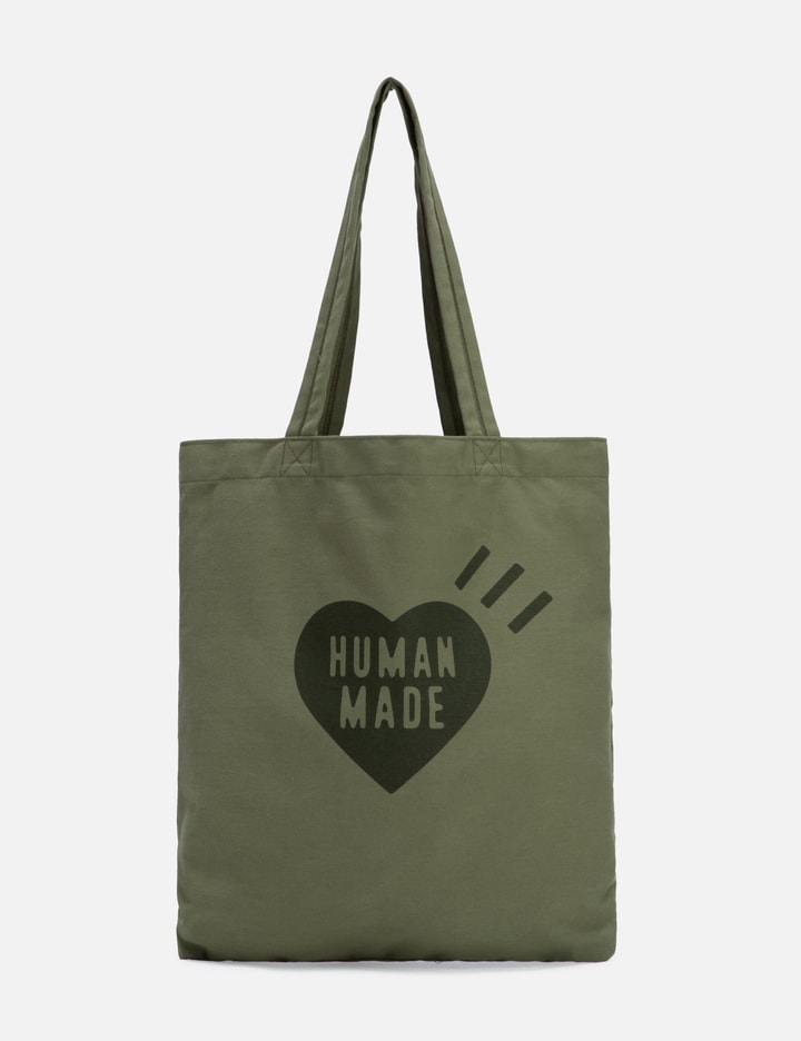 Human Made Book Tote In Green