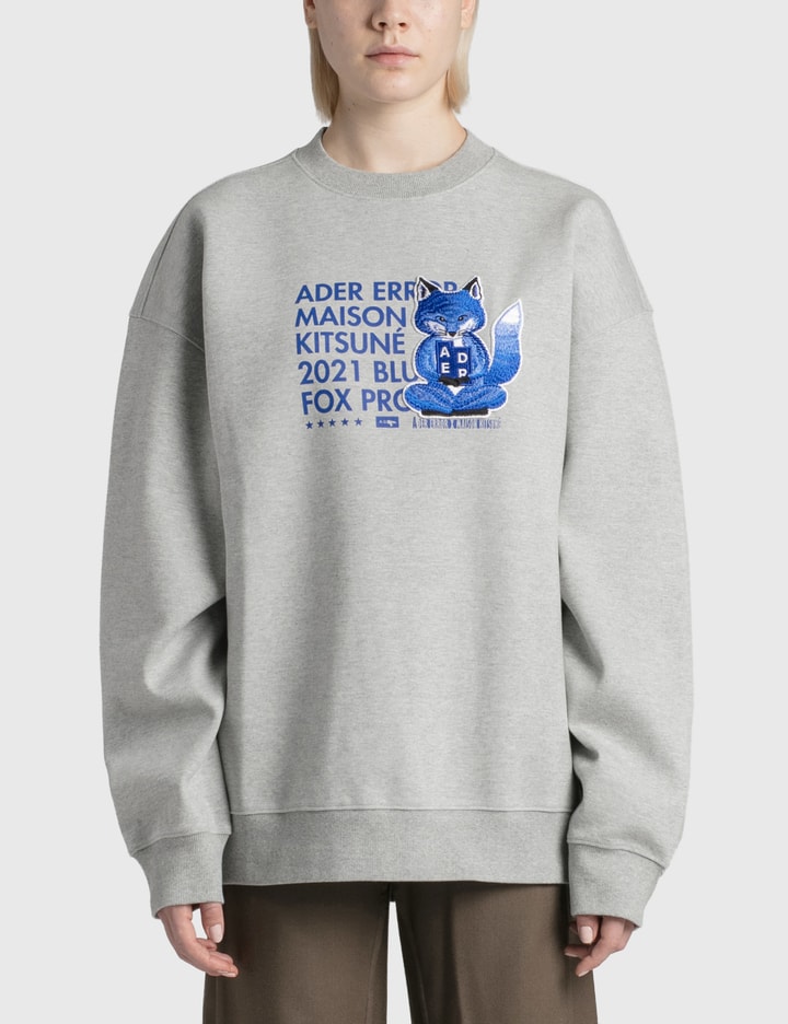 메종 키츠네 Maison Kitsuné X Ader Error 메디테이션 폭스 스웨트셔츠