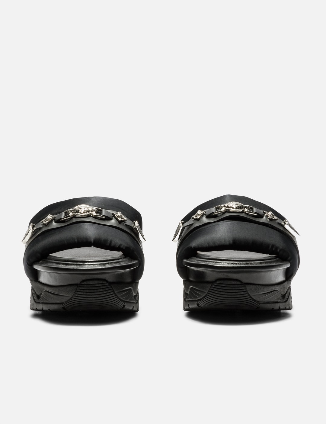 Metal Stud Platform Sandals view 8